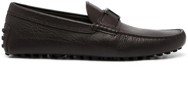 Gommini leather penny loafers