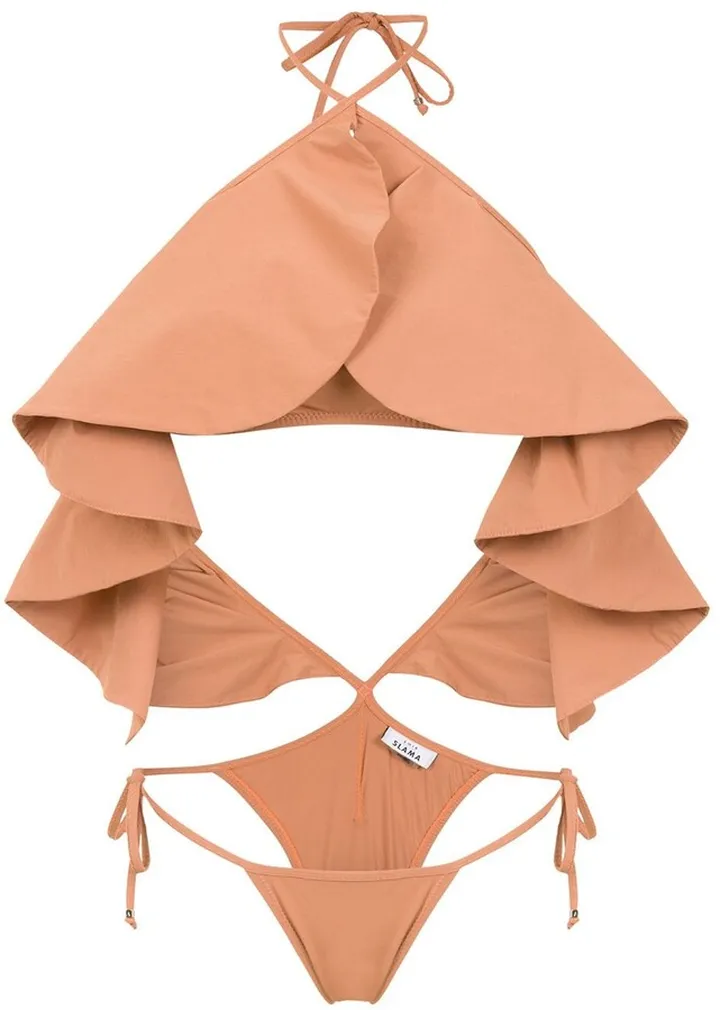 Ruffled Swimsuit