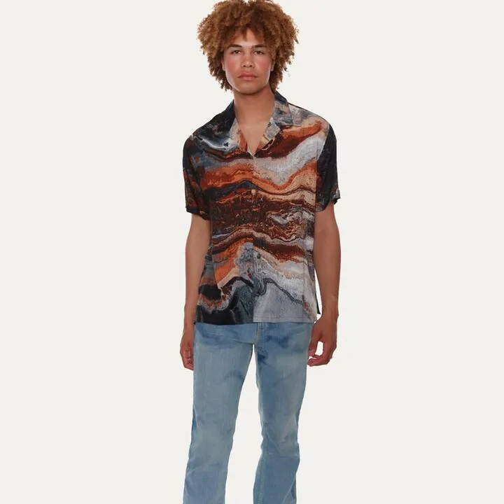 RAGA Mahari Shirt - Brown
