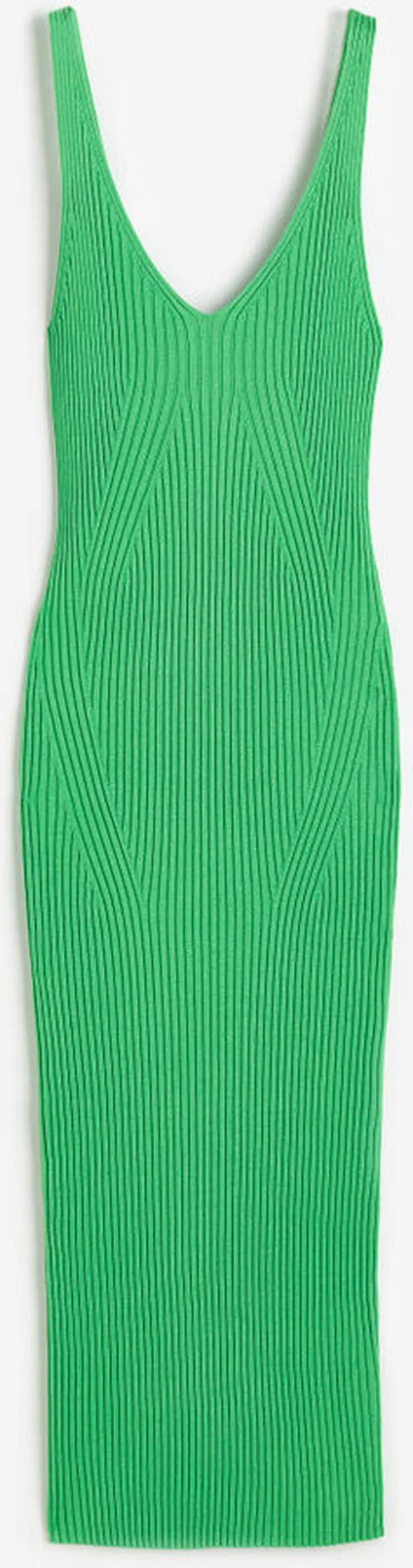 Rib-knit Dress