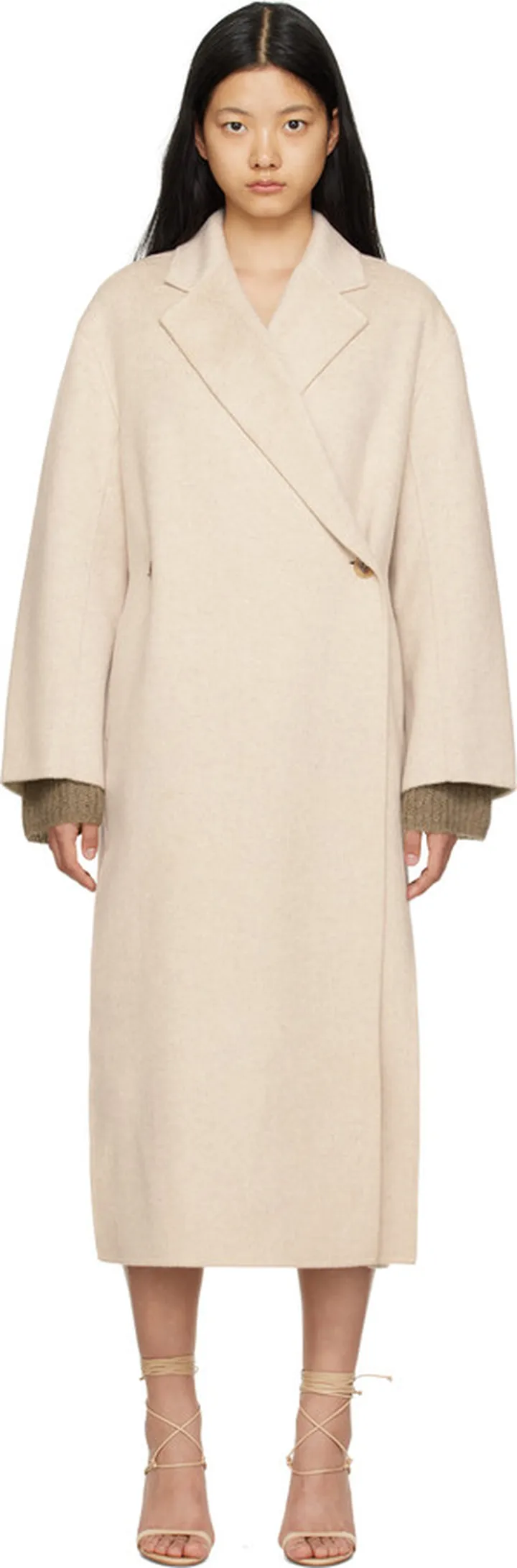 by Malene Birger Off-White Ayvian Coat