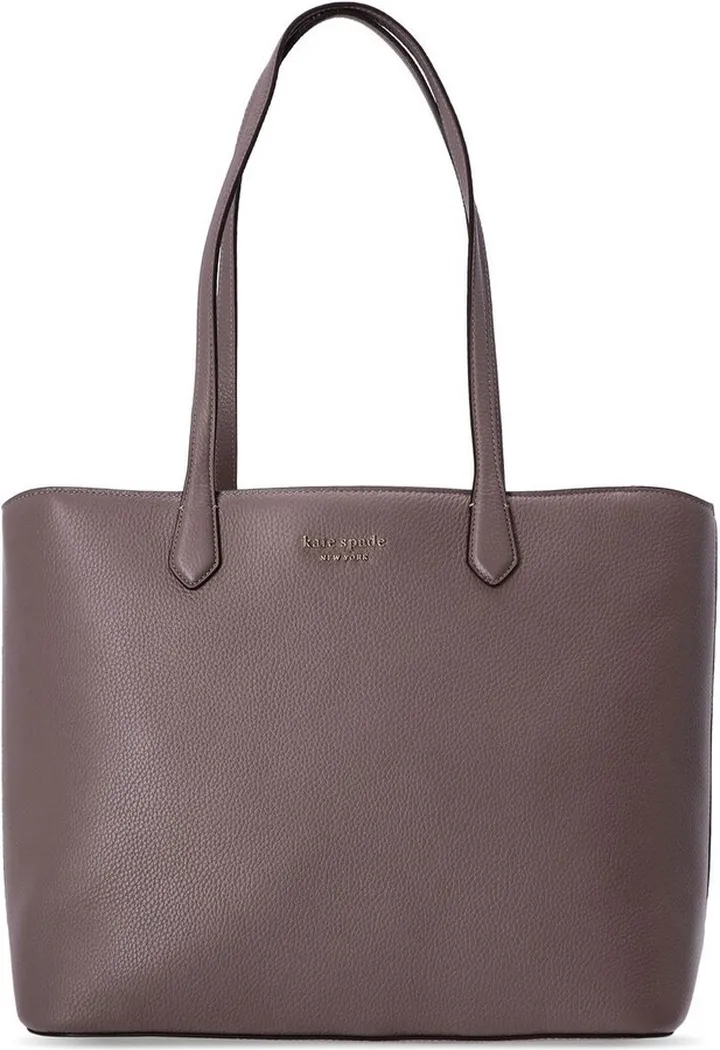 Veronica leather tote bag