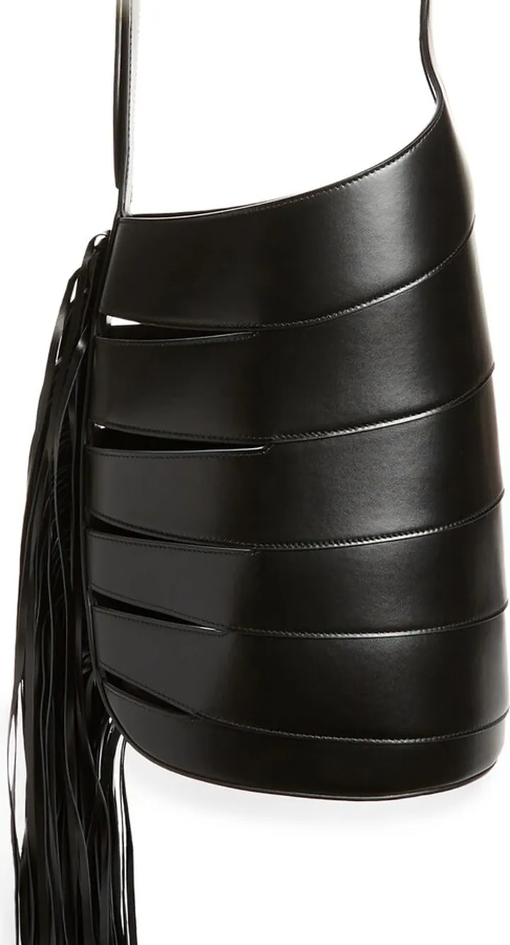 Medium Babel Fringe Hobo Crossbody Bag