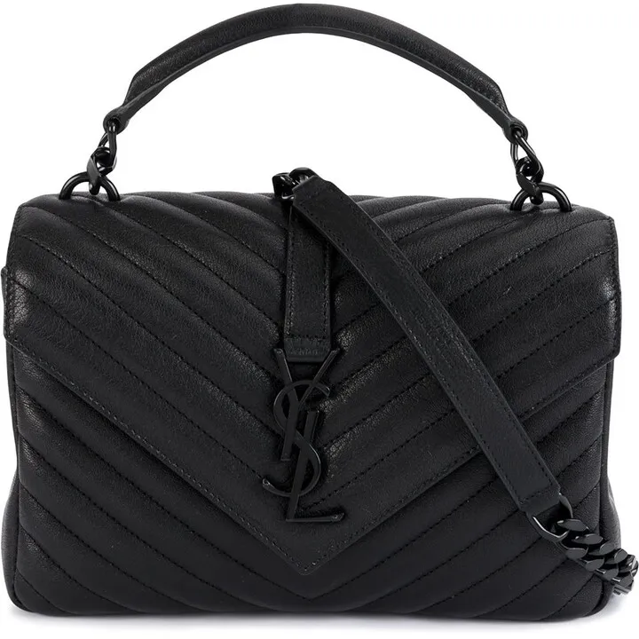 medium Collège quilted leather bag