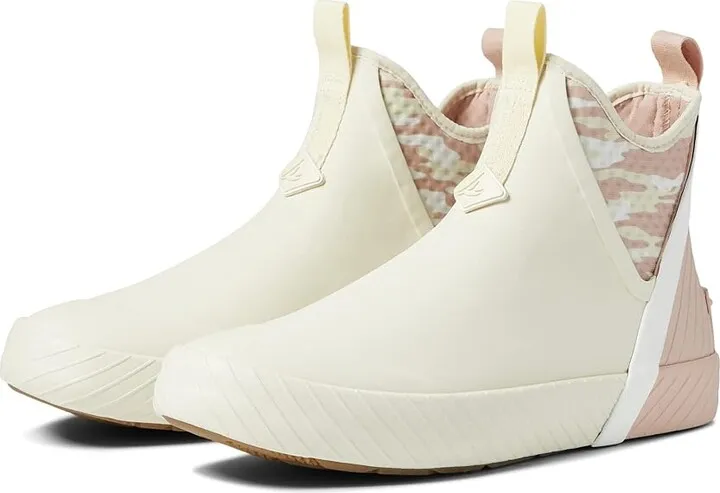 Sperry Cutwater Deck Boot (Cream) Women's Shoes