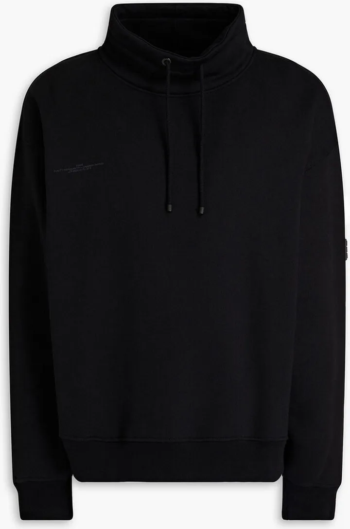 Cotton-blend fleece sweatshirt