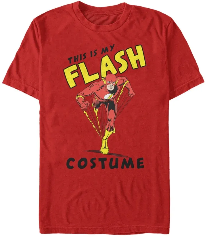 Fifth Sun Dc Men's This Is My Flash Costume Short Sleeve T-Shirt
