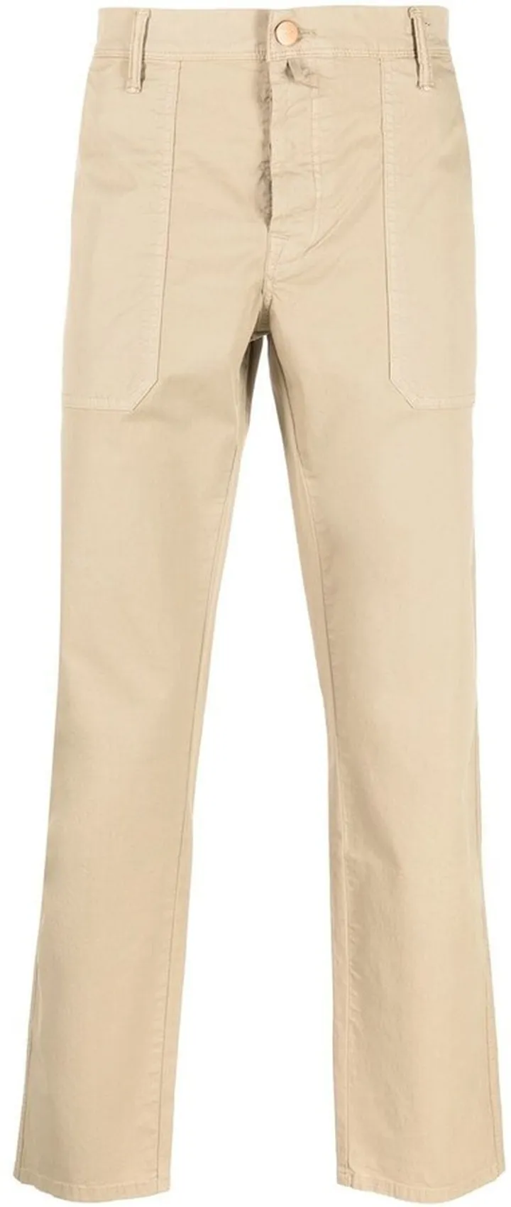 Mid-Rise Straight Chinos