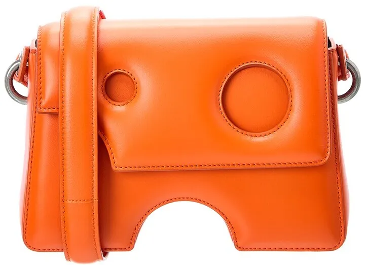 Off-White™ Burrow 22 Leather Shoulder Bag