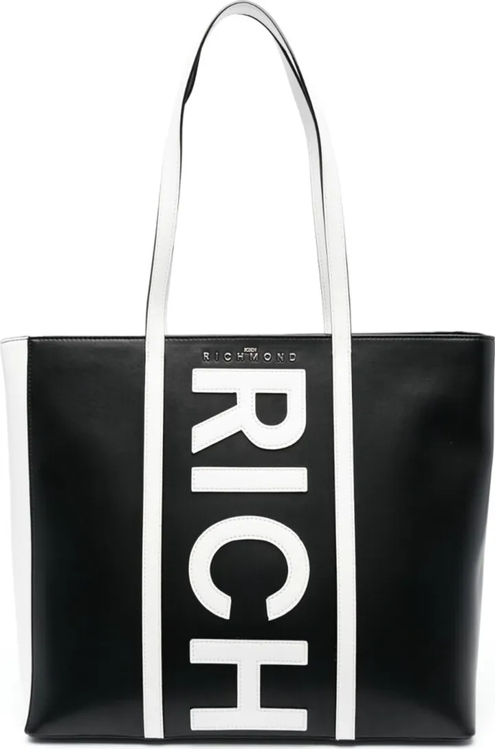 Logo-Lettering Shoulder Bag