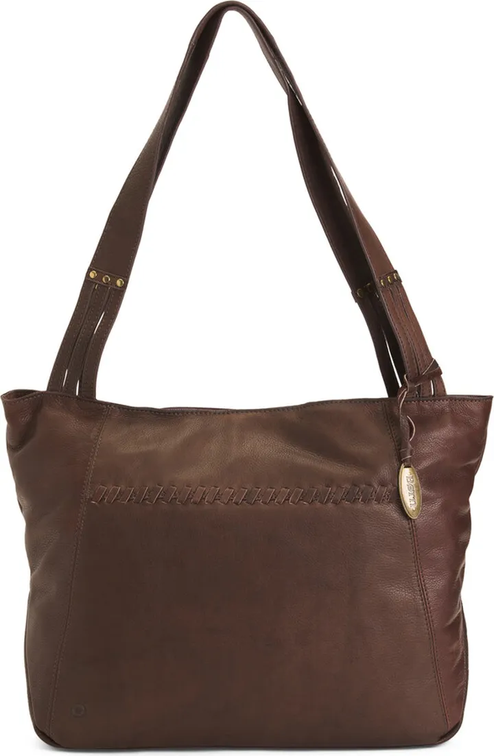 Leather Burnet Tote