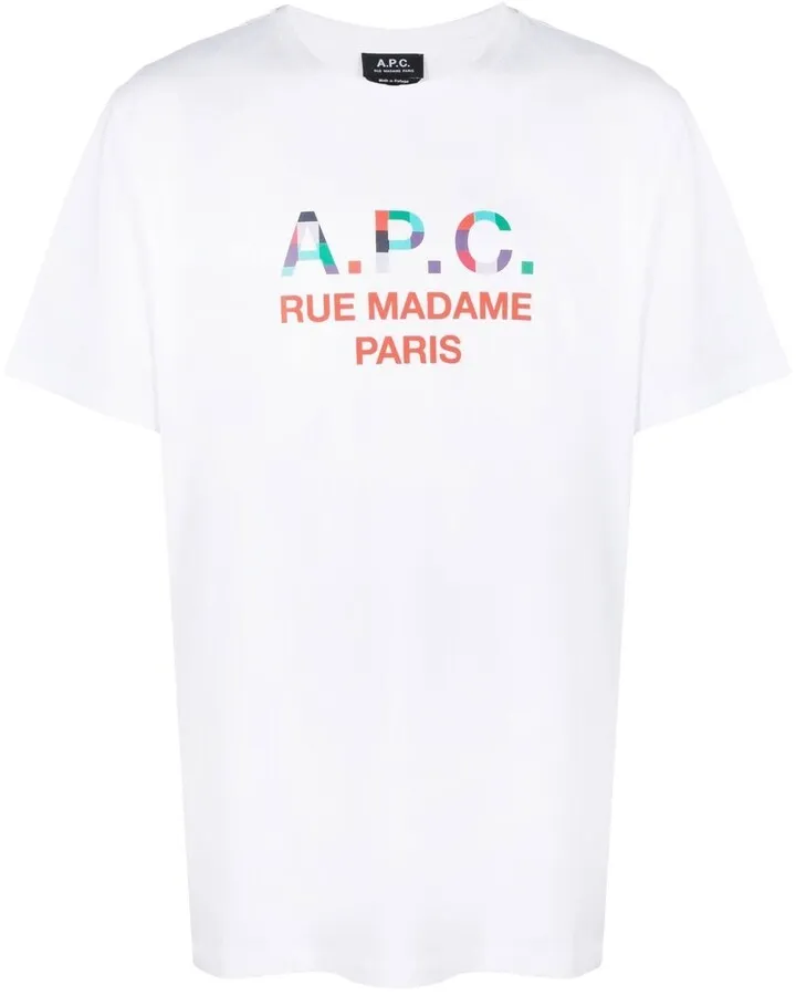 logo-print cotton T-shirt