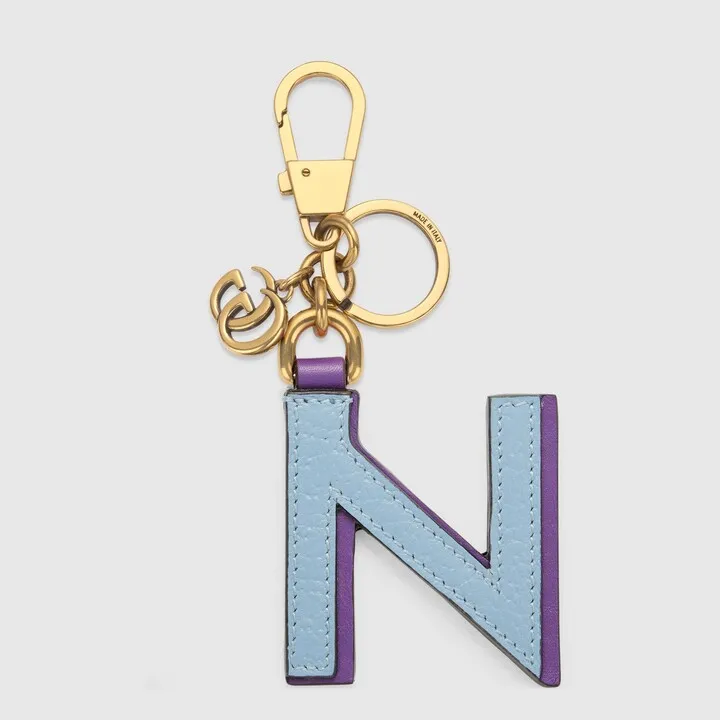 Letter N keychain