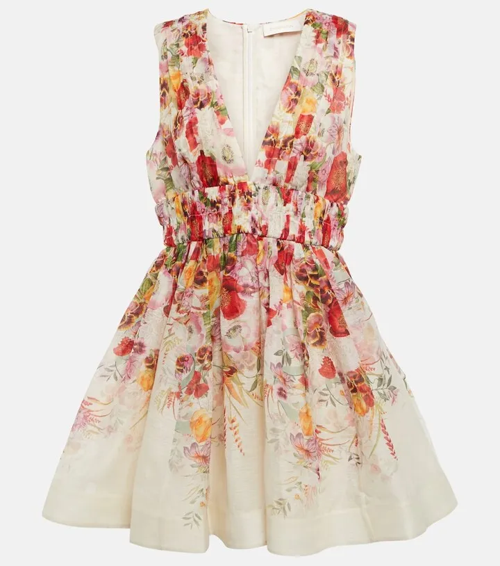 Wonderland floral minidress