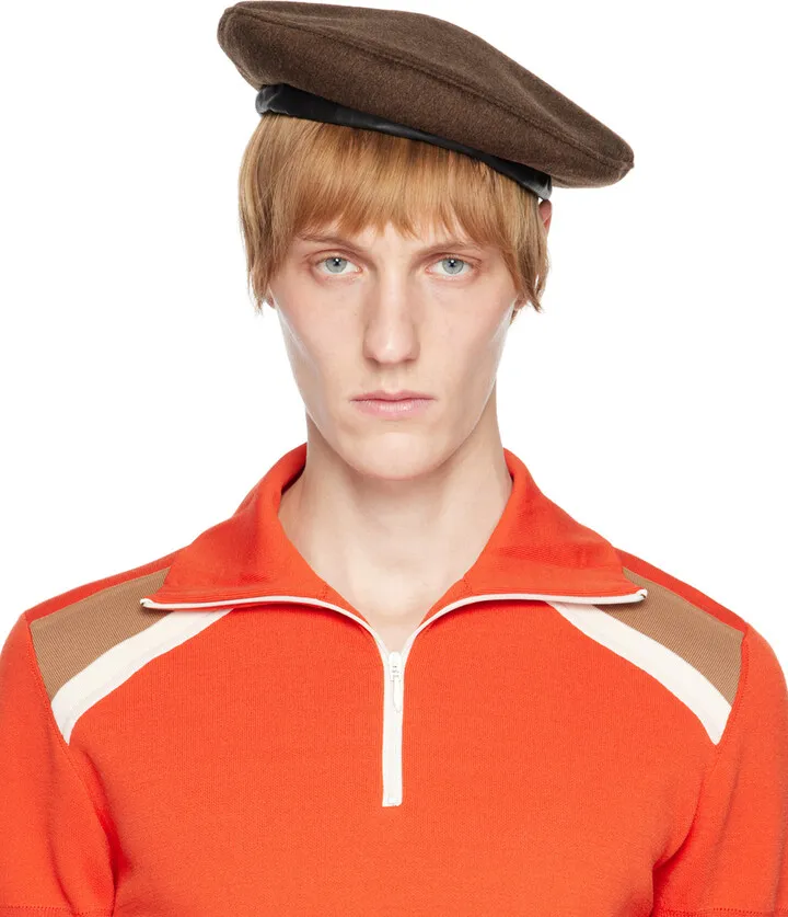 Noah Brown Waterproof Beret