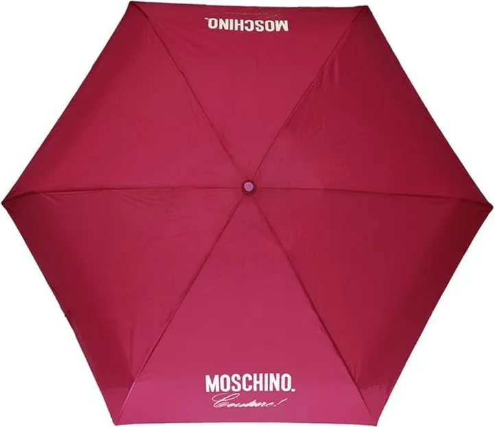 Moschino Logo-Printed Compact Umbrella