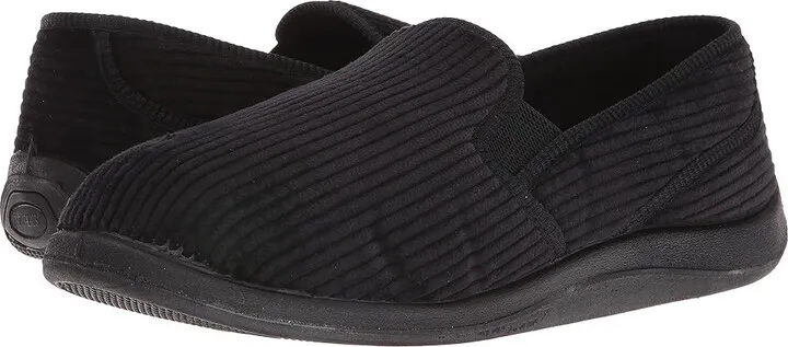 Foamtreads Ascot (Charcoal Corduroy) Men's Slippers