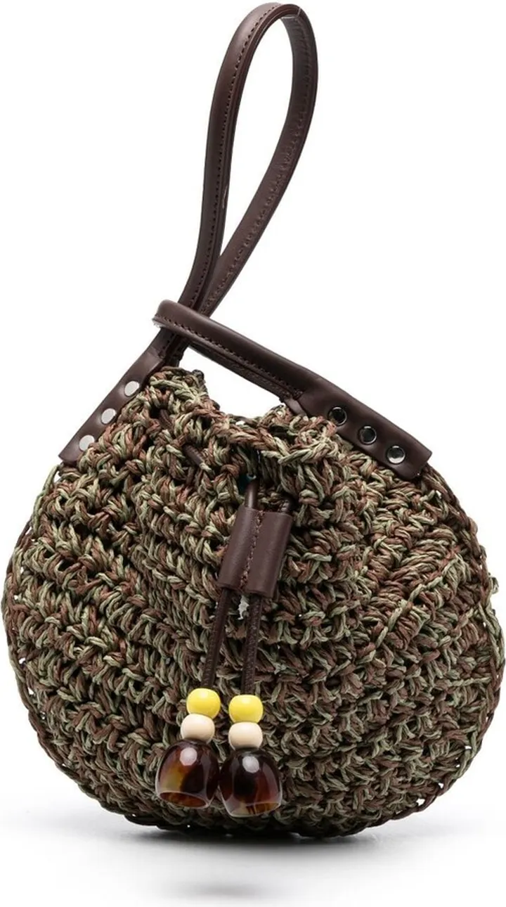 Nanai woven shoulder bag