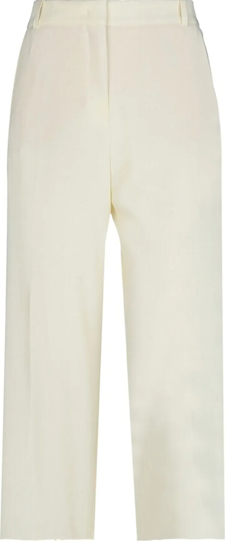 Cropped Pants Light Yellow