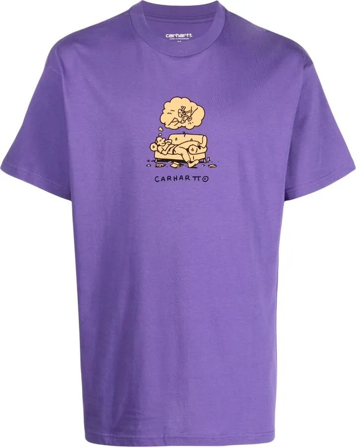 logo-print short-sleeved T-shirt