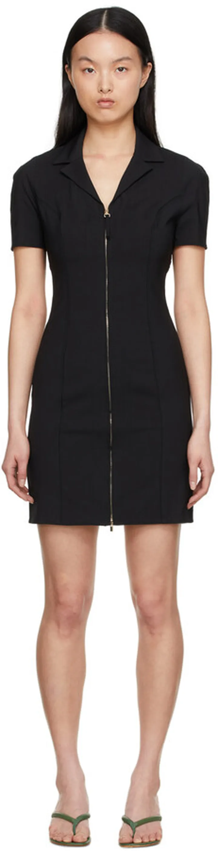 Jacquemus Black 'La Robe Tangelo' Dress