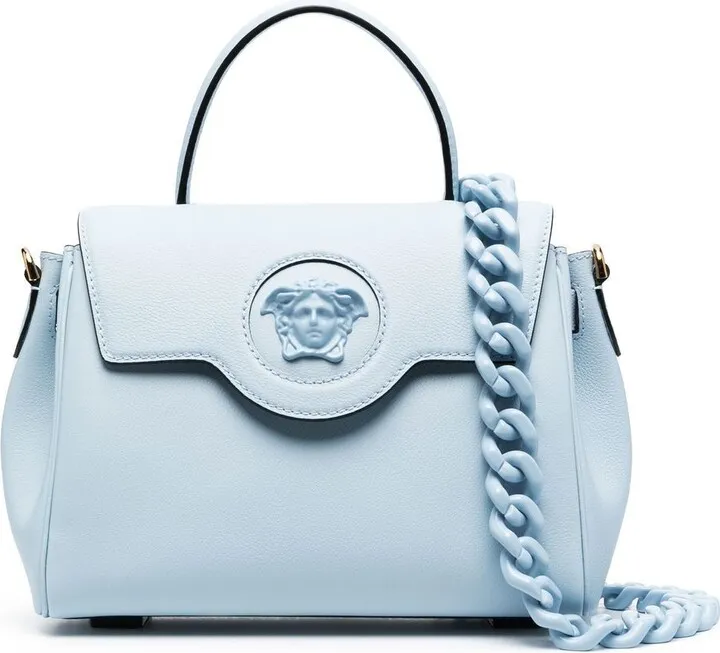 La Medusa leather tote bag