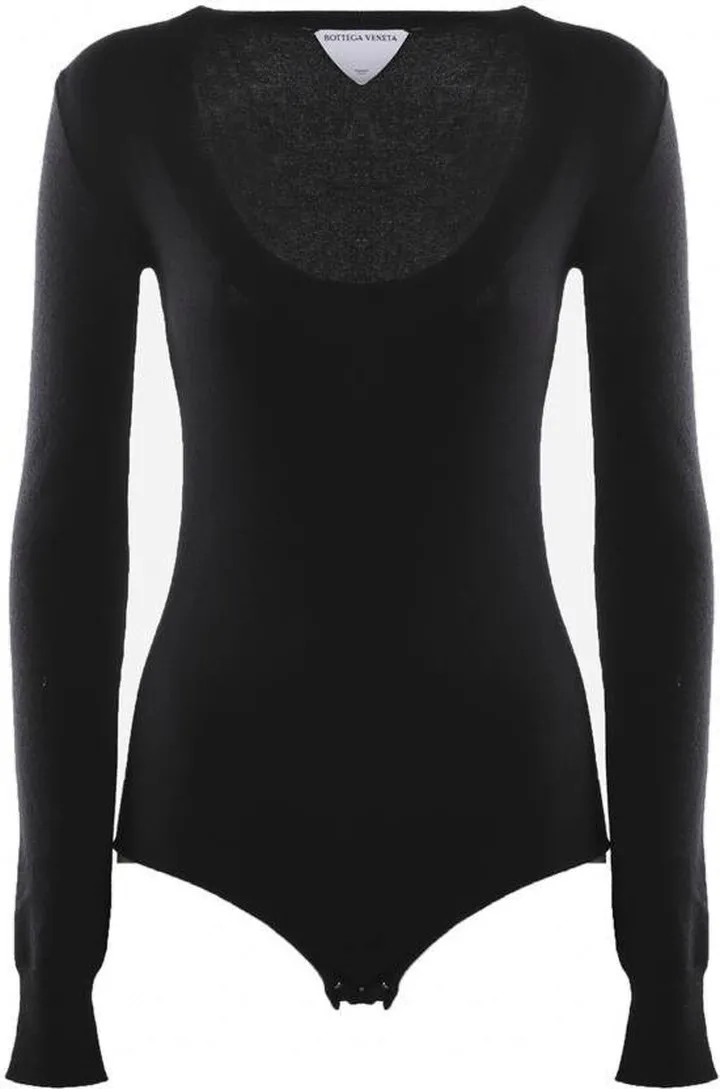 Bottega Veneta Scoop-Neck Knit Bodysuit