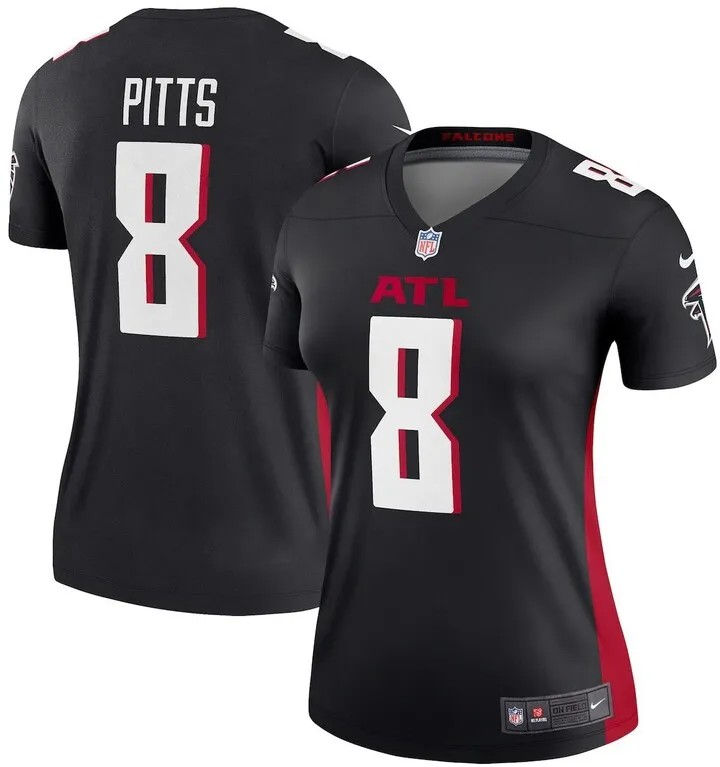 Women's Nike Kyle Pitts Black Atlanta Falcons Legend Jersey