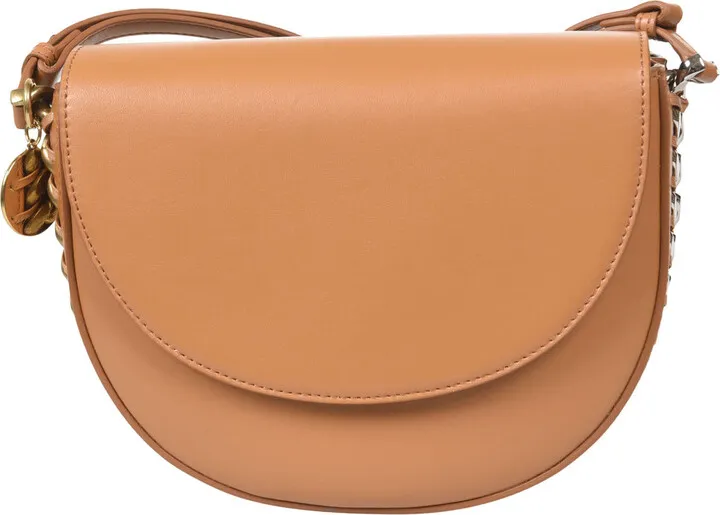 Chain Detail Flap Shoulder Bag