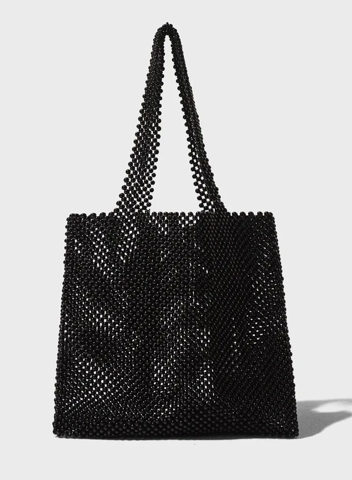 Tote Bag With Beads