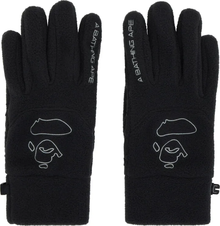 BAPE Black Ape Face Glove