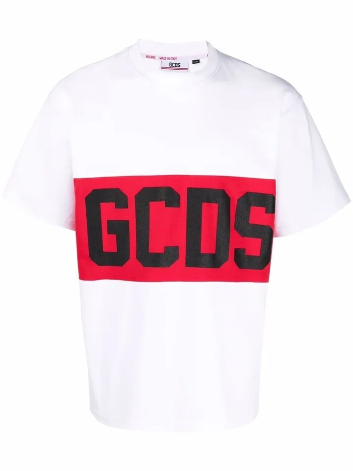 logo-print T-shirt