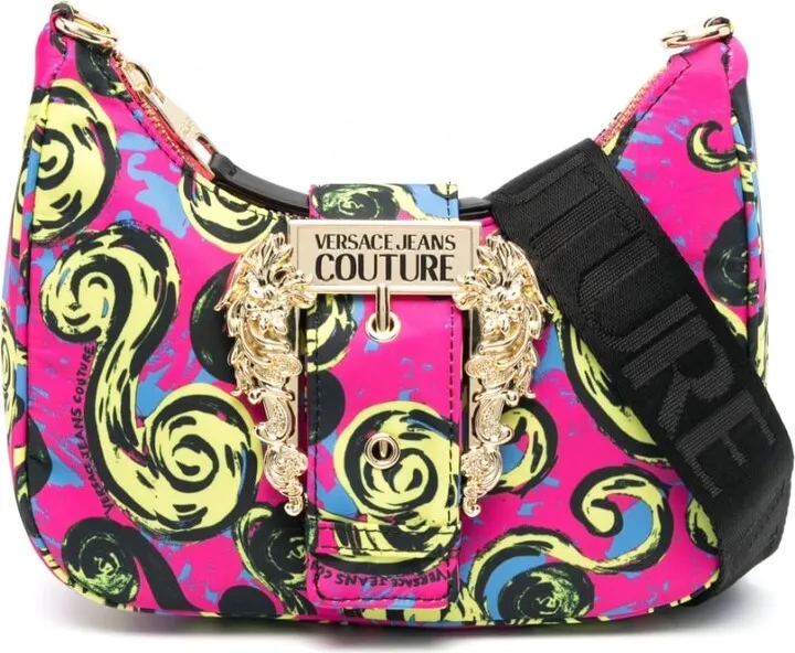 Logo Couture print shoulder bag