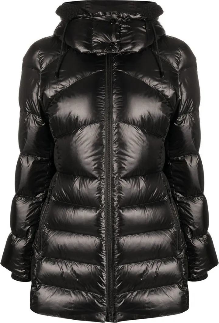 Padded Zip-Up Hooded Coat