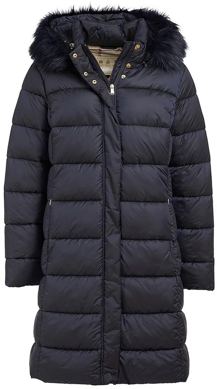 Crinan Faux Fur Hooded Puffer