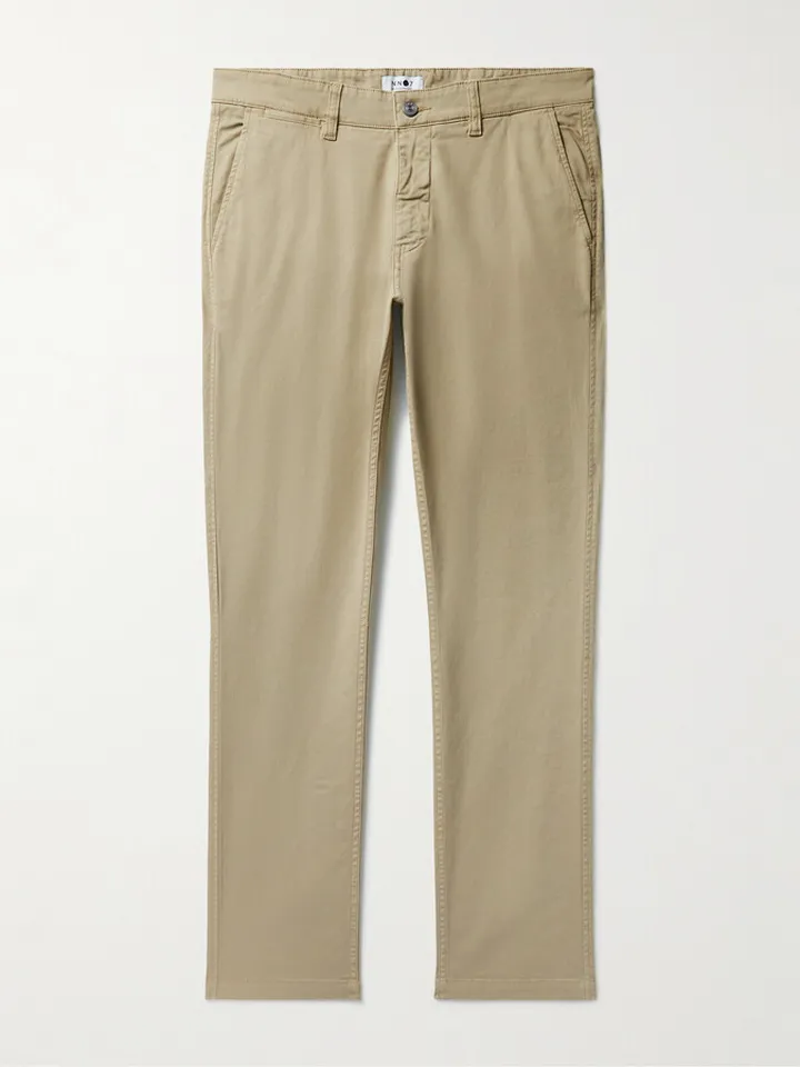 Marco Slim-Fit Cotton-Blend Twill Chinos