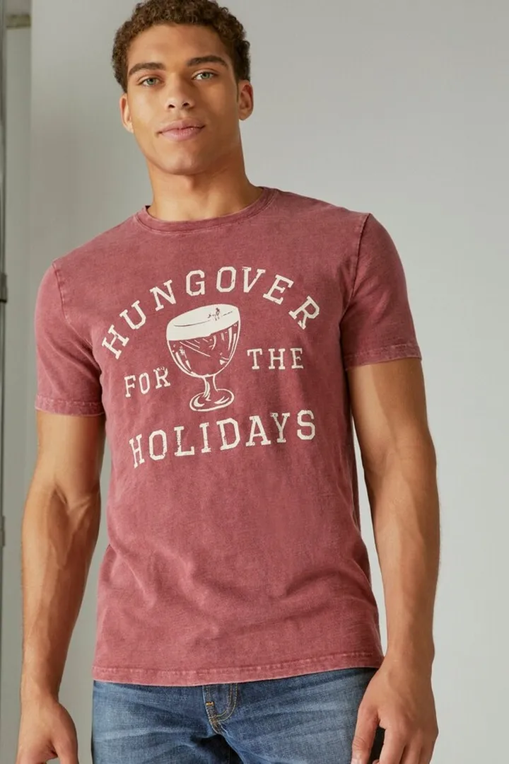 Hungover Holidays Graphic Tee