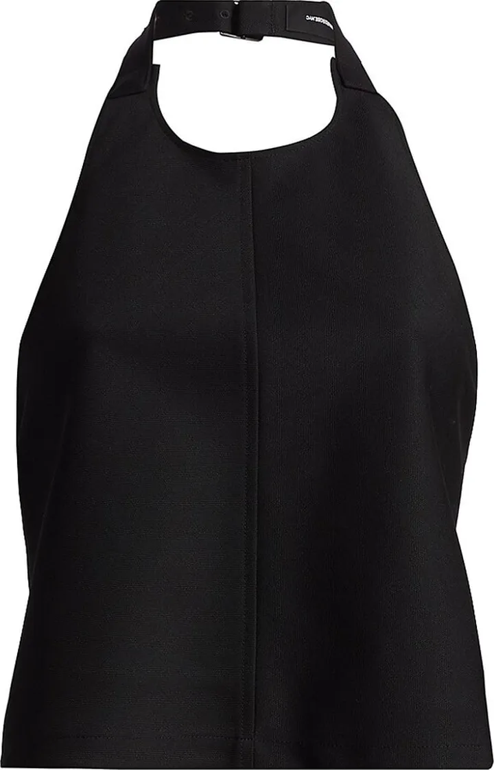 Virgin Wool Halter Top