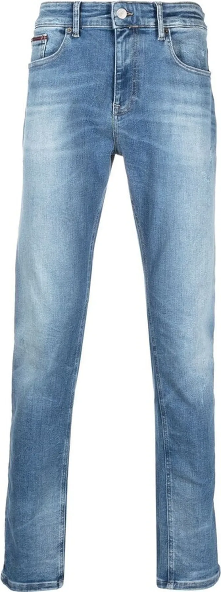 Austin distressed-effect slim-cut jeans
