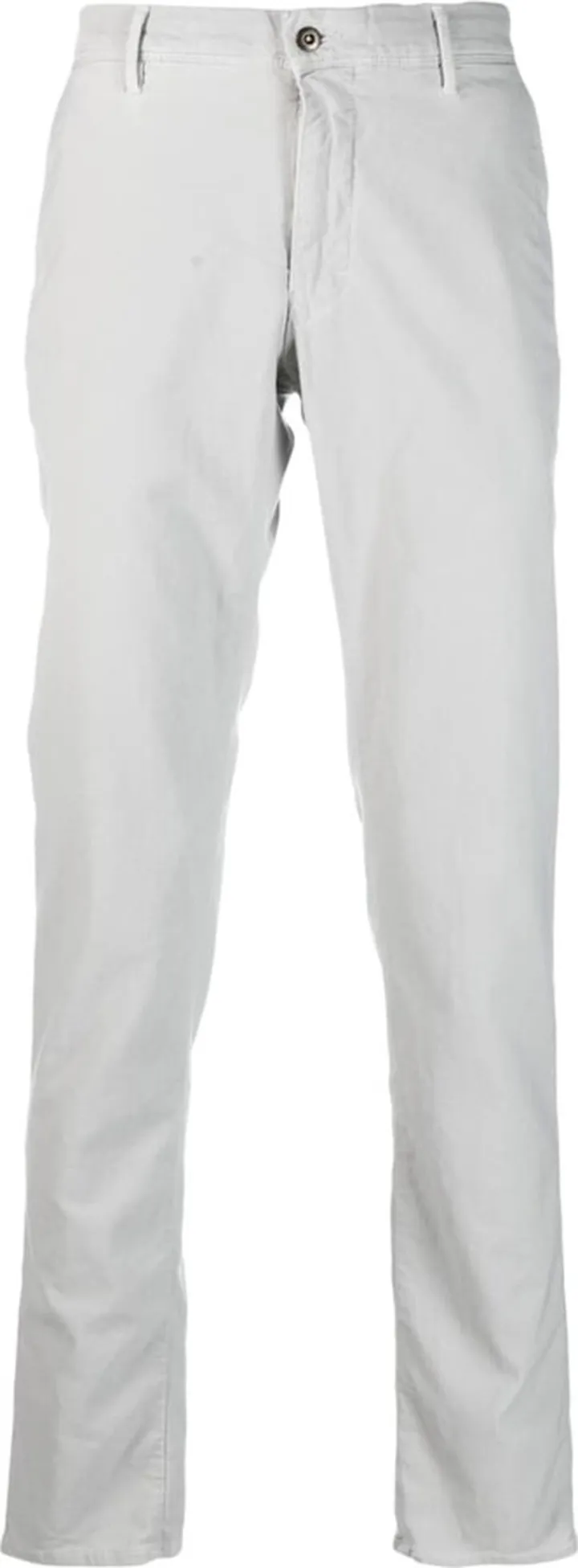 Straight-Leg Cotton Trousers