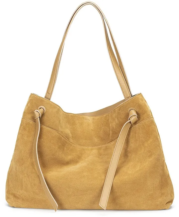Katlin Suede Shoulder Bag