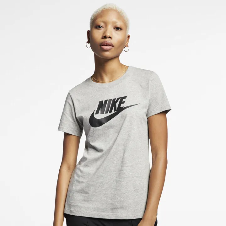 Women's Nike Sportswear Essential T-Shirt in Grey