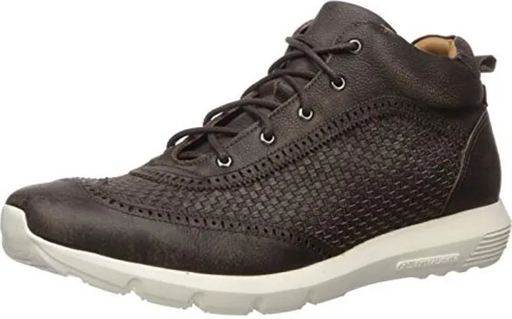 Marc Joseph New York Men's Genuine Leather Extra Lightweight Woven Ankle Boot Wingtip