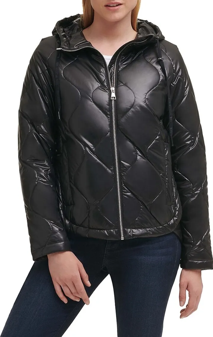 Hooded Quilted Jacket