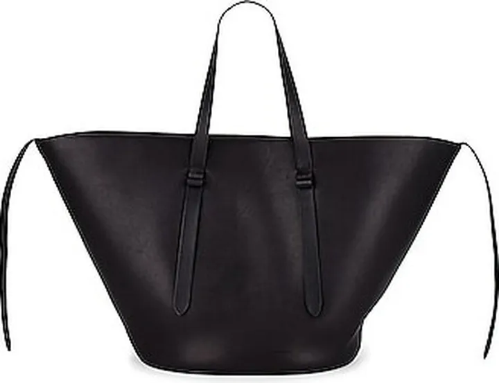 The Row EW Jasper Bag in Black