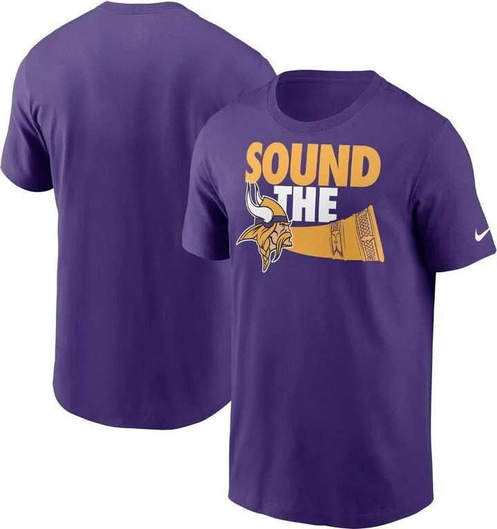 Men's Nike Purple Minnesota Vikings Local Essential T-shirt