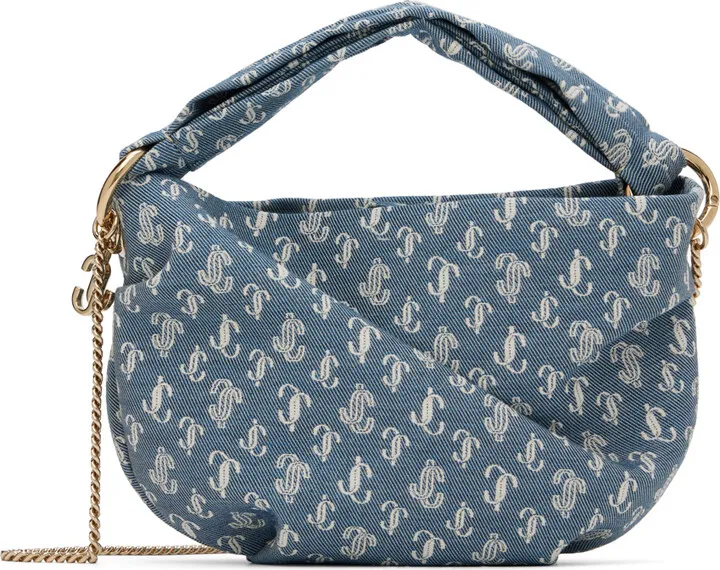 Jimmy Choo Blue Bonny Bag