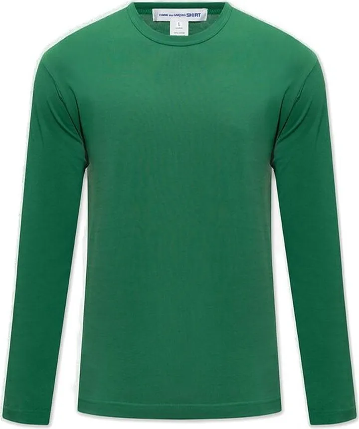 Comme des Garçons Shirt Crewneck Long Sleeved T-Shirt