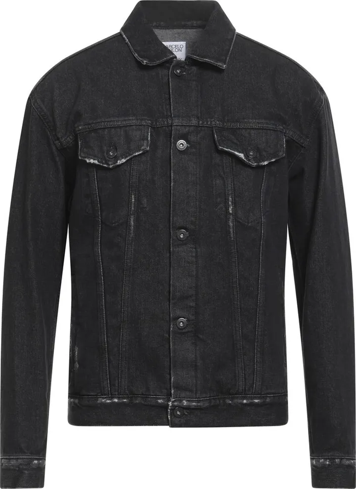 Denim Outerwear Black