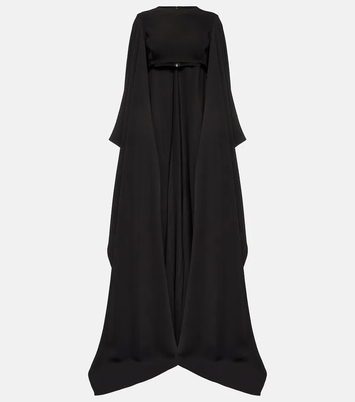 Silk cape